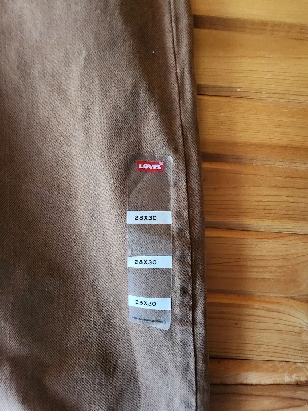 Levi's Men's Slim Straight Brown Jeans